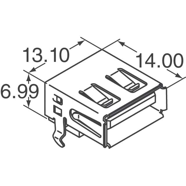 690-004-221-013 EDAC Inc.  Conjuntos de conectores USB DVI HDMI